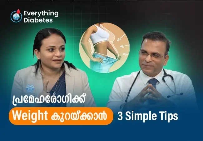 Are you a diabetic patient trying to lose weight?